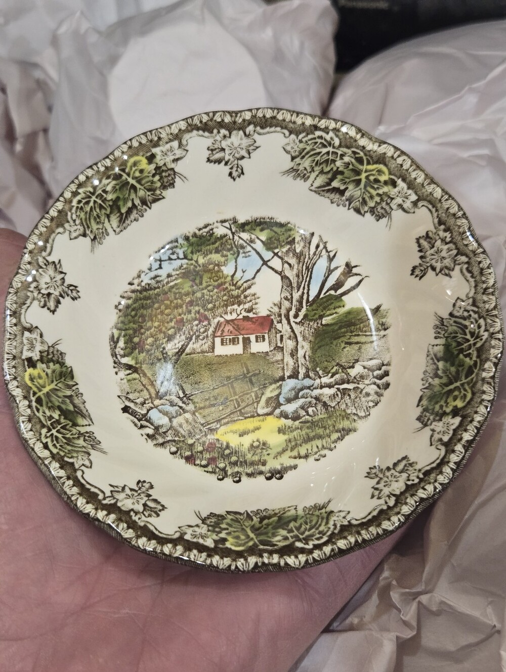 Vintage Johnson Bros The Friendly Village